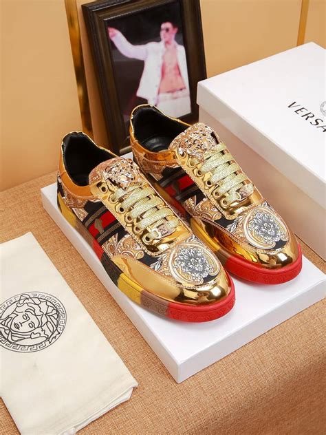 mens replica versace shoes|versace formal shoes for men.